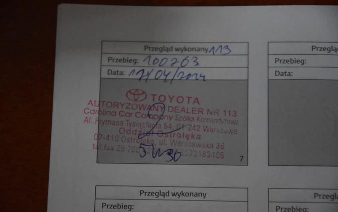 Toyota Corolla cena 97539 przebieg: 99900, rok produkcji 2021 z Radzyń Podlaski małe 781
